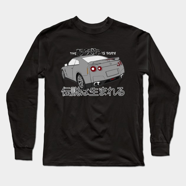 GTR the LEGEND Long Sleeve T-Shirt by Shamaloka